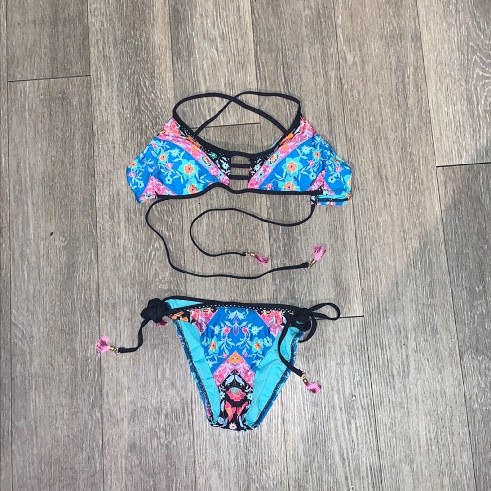 Nanette Lepore Bikini with flower design